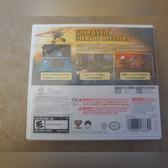 The Adventures Of Tintin Nintendo 3DS - Picture 4 of 4